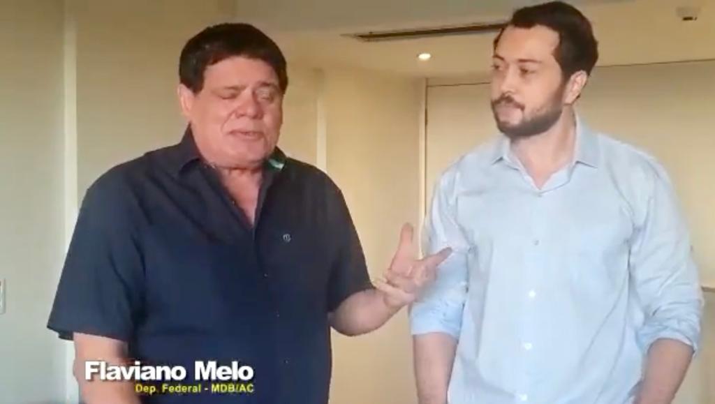 Emerson Jarude é o novo presidente da Fundação Ulysses Guimarães no Acre; Flaviano destacou atuação do vereador